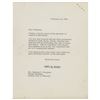 Image 2 : Harry S. Truman Typed Letter Signed