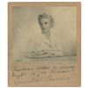 Image 1 : Clementine Churchill Signed Photograph and Signed Christmas Card