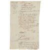 Image 1 : Toussaint Louverture Document Signed