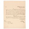 Image 1 : Nicholas Biddle Autograph Letter Signed