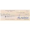 Image 1 : Barry Goldwater Signed Check