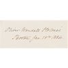 Image 2 : Oliver Wendell Holmes, Jr. Signature