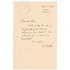 Image 1 : Joseph Dalton Hooker Letter Signed