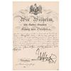 Image 1 : Kaiser Wilhelm II Document Signed