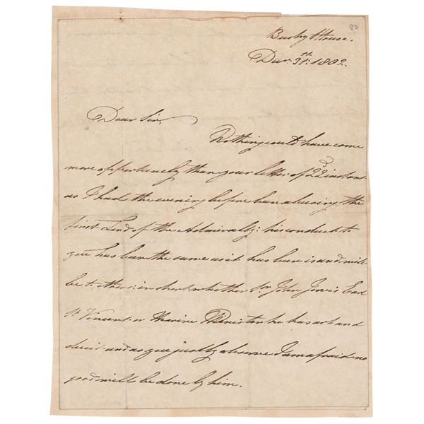 King William IV Autograph Letter Signed