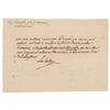 Image 1 : Jerome Lalande Autograph Note Signed