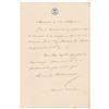 Image 1 : James Mayer de Rothschild Letter Signed