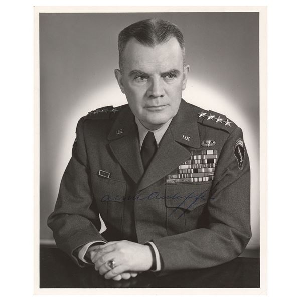 Anthony McAuliffe Signed Photograph