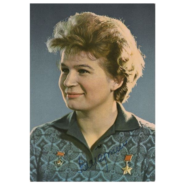 Valentina Tereshkova Signed Photograph