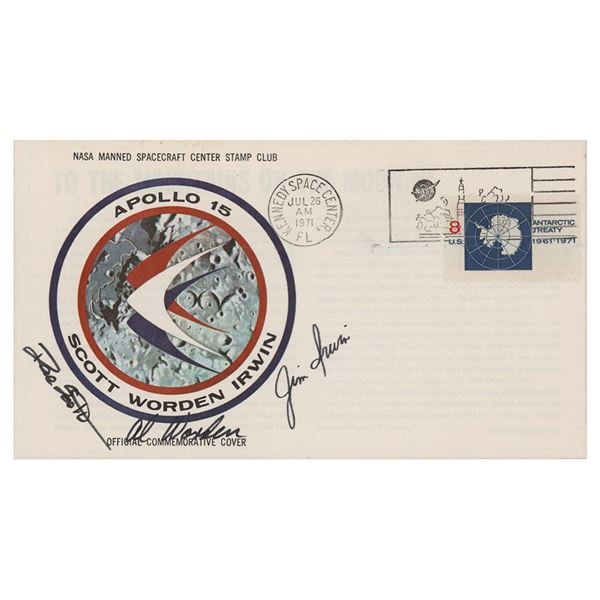 Al Worden's Apollo 15 Insurance Cover