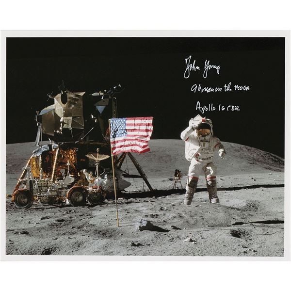 John Young Signed Photograph