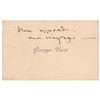 Image 1 : Giuseppe Verdi Personal Calling Card