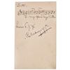 Image 1 : Pietro Mascagni Autograph Musical Quotation Signed