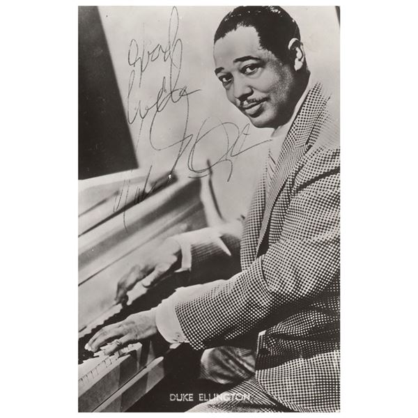 Duke Ellington Signed Photograph