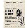 Image 1 : Chuck Berry Signed Handbill