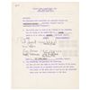 Image 1 : Ted Nugent and the Amboy Dukes Signed Document
