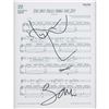 Image 2 : U2: Bono Signed Sheet Music