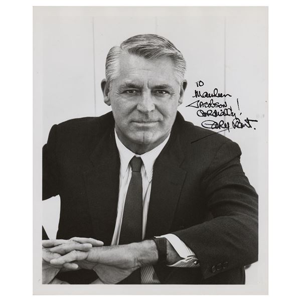 Cary Grant Signed Photograph