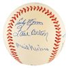 Image 4 : Baseball Hall of Fame Pitchers (6) Signed Baseball