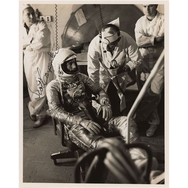 Scott Carpenter Signed Photograph