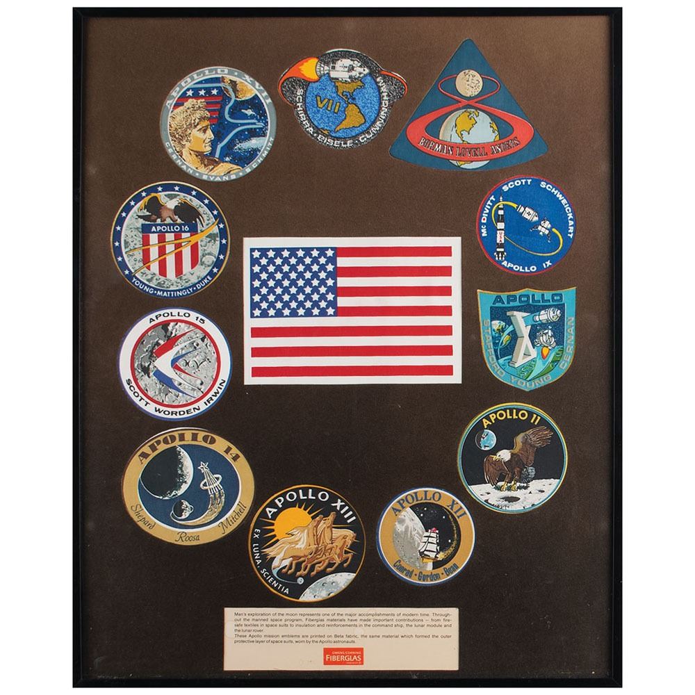 Project Apollo Beta Cloth Patch Display