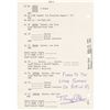 Image 1 : Buzz Aldrin's Apollo 11 Flown LM Lunar Surface Checklist Page