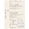 Image 2 : Buzz Aldrin's Apollo 11 Flown LM Lunar Surface Checklist Page