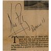 Image 3 : Neil Armstrong Signed Newspaper