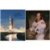 Image 1 : Al Worden (2) Signed Photographs