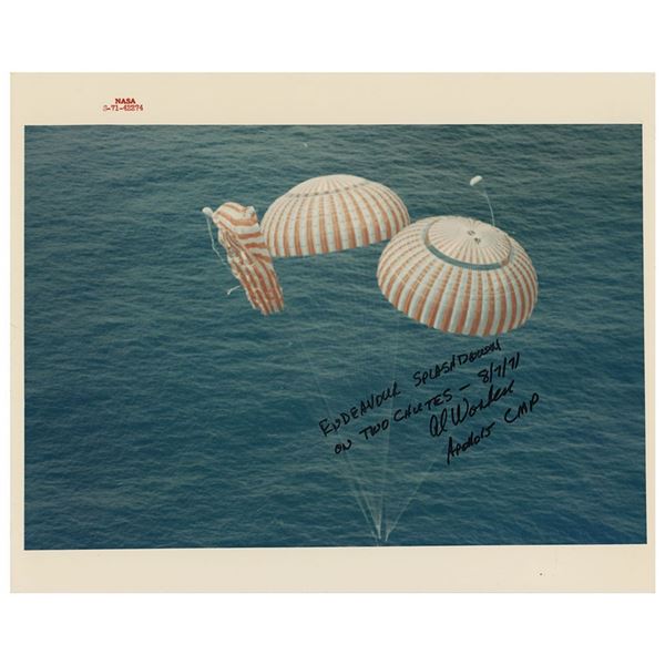 Al Worden Signed Photograph