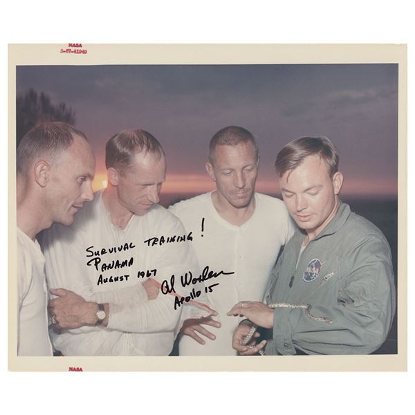Al Worden Signed Photograph