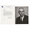 Image 1 : Kenneth Kleinknecht Signed Photograph and Typed Letter Signed