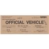 Image 2 : STS-1: John Young and Bob Crippen Signed Parking Pass
