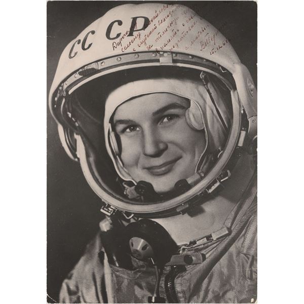 Valentina Tereshkova Signed Photograph
