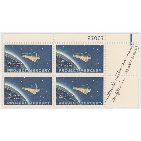 Theodore C. Freeman Signed Stamps