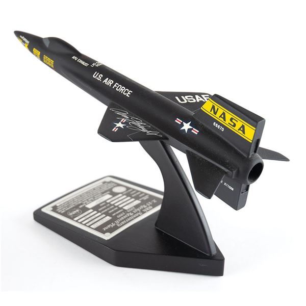 Pete Knight Signed X-15 Model