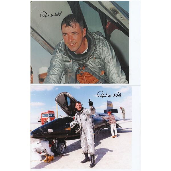 Robert White (2) Signed Photographs