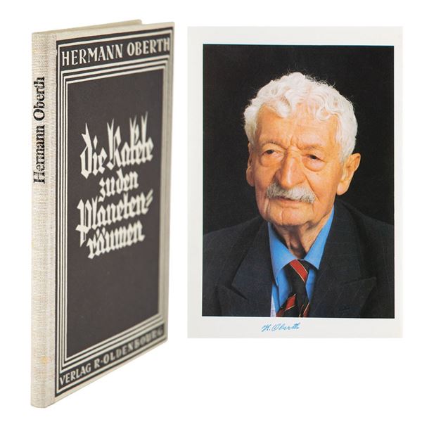 Hermann Oberth Signed Book