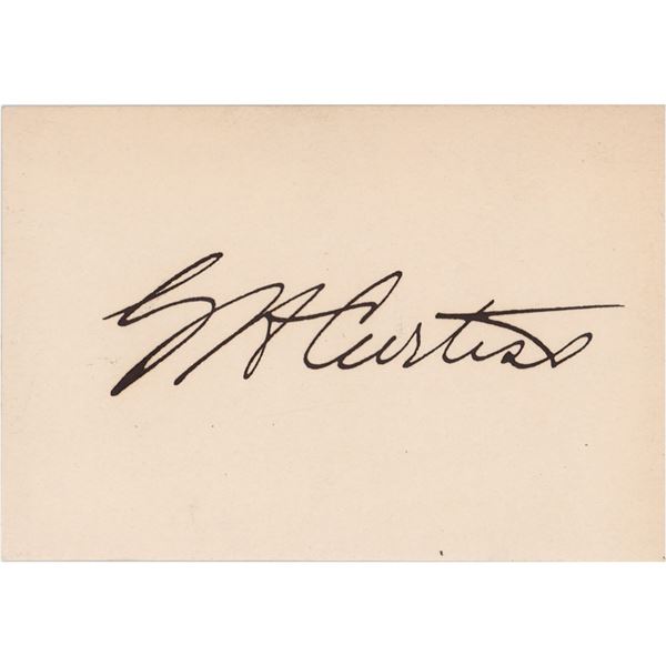 Glenn Curtiss Signature