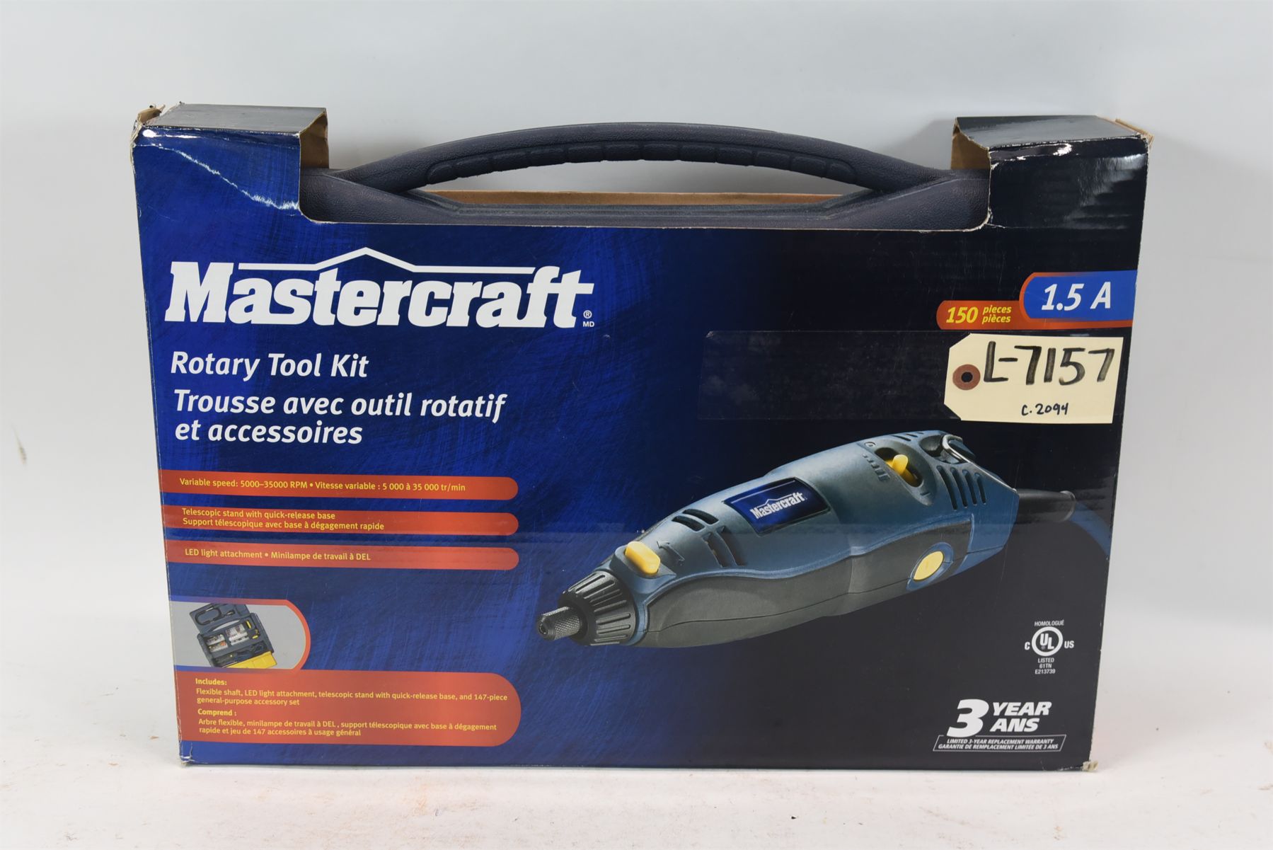 Mastercraft Rotary Tool in Original Case