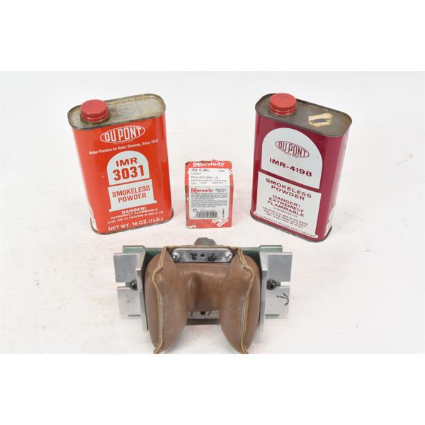 Box Lot Powder/Round Ball