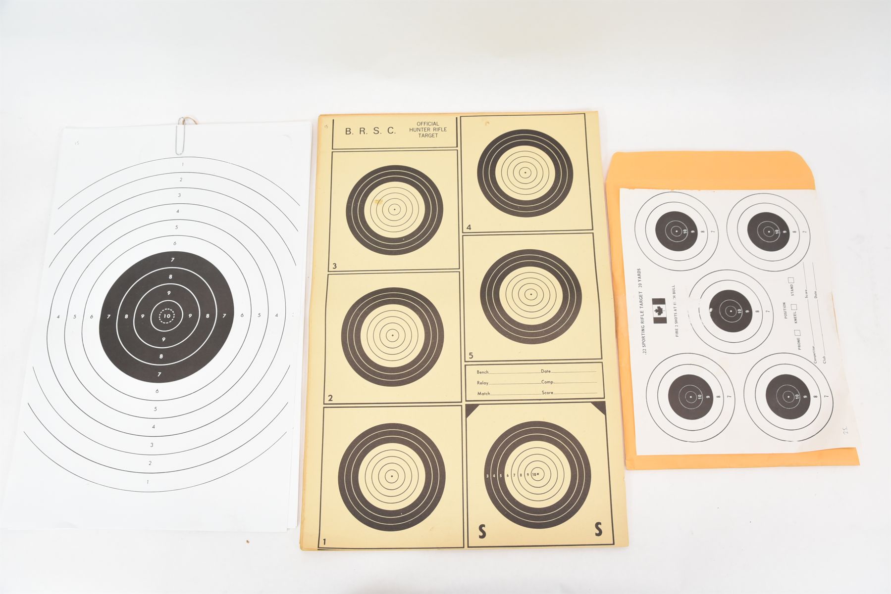Paper Target Case Box Lot Paper Targets