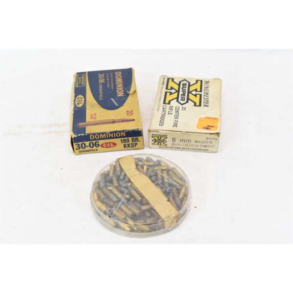 Box Lot Assorted Ammunition
