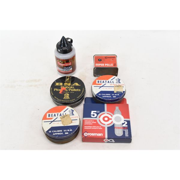 Box Lot Air Gun Pellets