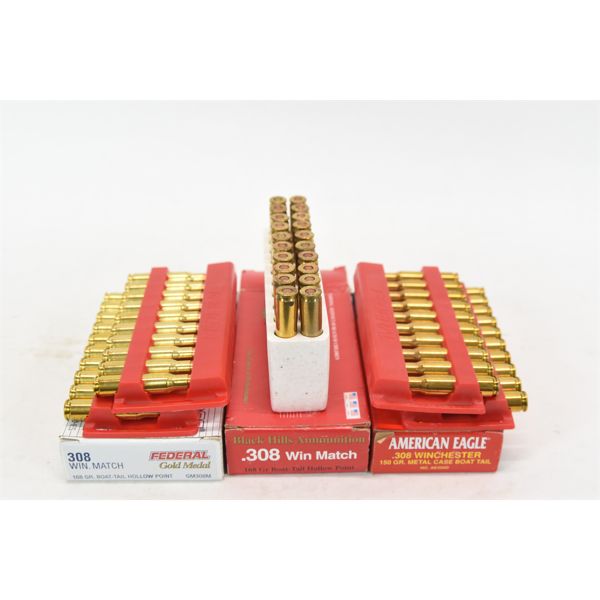 Box Lot 308 Win Ammunition