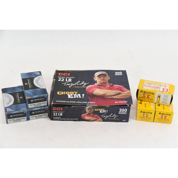 Box Lot 22LR Ammunition