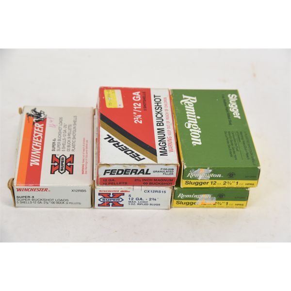 Box Lot 12 Gauge Ammunition