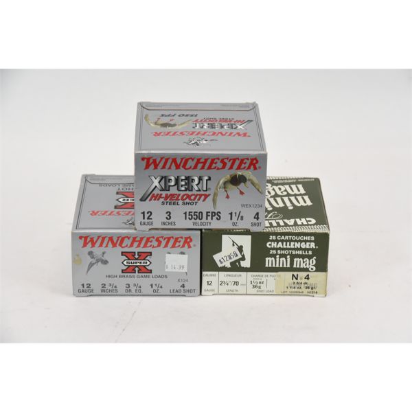 Box Lot 12 Gauge Ammunition