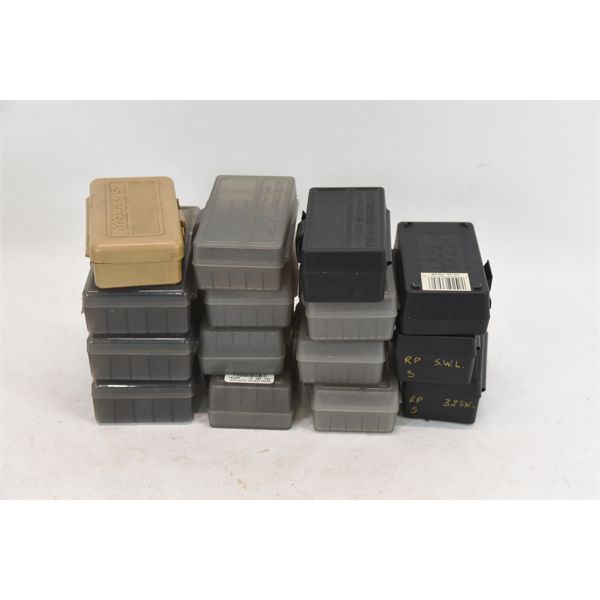 Box Lot Ammunition Containers 