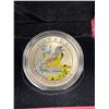 Image 2 : 2014 25 Cent Colored Coin Birds of Canada Eastern Meadowlark in Original Box